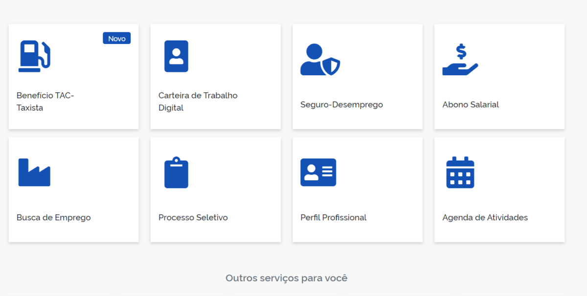serviços emprega Brasil